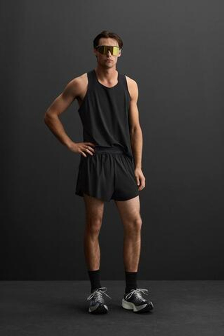 ZARA КОРОТКИЕ ШОРТЫ ДЛЯ БЕГА, ЧЕРНЫЙ