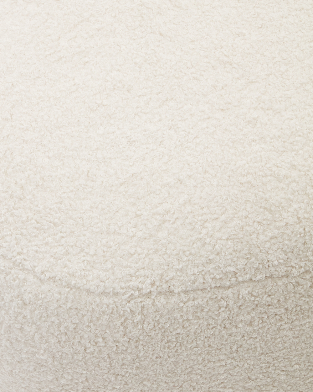 Martina Пуф для ног из необработанной ткани букле 123 x 85 см