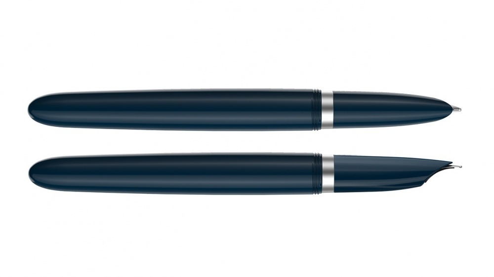 Перьевая ручка Parker 51 CORE MIDNIGHT BLUE CT, перо: F, цвет чернил: black/blue в подарочной упаковке.