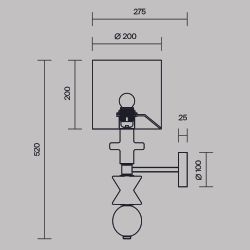 Бра Maytoni   MOD298WL-01W