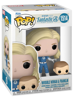 Фигурка Funko POP! Bobble Marvel Fantastic Four FF Invisible Woman & Franklin (1514) 83583