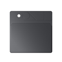 Универсальная портативная подставка 3в1 для ноутбука из кожи от Dux Ducis, серия AirQ Series, чехол для ноутбука, подставка и магнитное зарядное устройство в одном