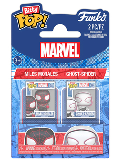 Набор Funko Bitty POP! Spider-Man Miles Morales & Gwen Stacy 2шт 88938