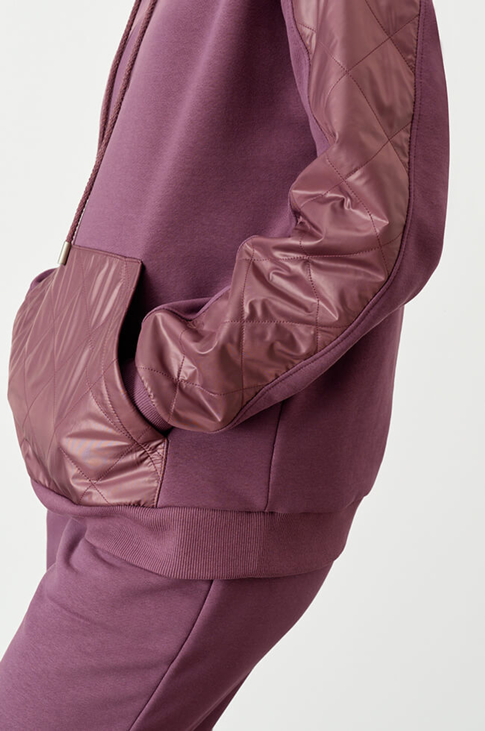 22719 Джемпер женский (пепельно-бордовый)