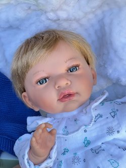 Кукла Реборн Nines 40см мягконабивная (N0233)