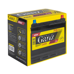 Аккумулятор GANZ PRO-Line JIS 75 А/ч обратный R+ 258x173x220 D26 EN 700 А