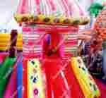 Коммерческий батут "В погоне за медведем",вход слева, 10*6,3*3 м