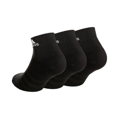 adidas Crew Sportswear Ankle Sports Socks - Black, White