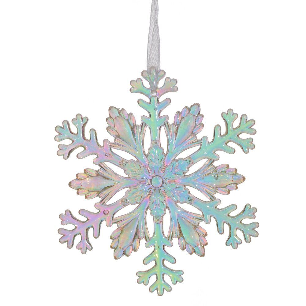 GAEM Украшение новогоднее "Снежинка", L11 W0,3 H11 см, 3в.
