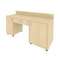 Light Стол с 2-мя тумбами и бортиком С-СТ-170 (R) Акация Лорка 1700*550*750