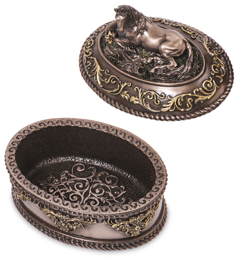 Veronese WS-1509 Шкатулка «Лошадь»