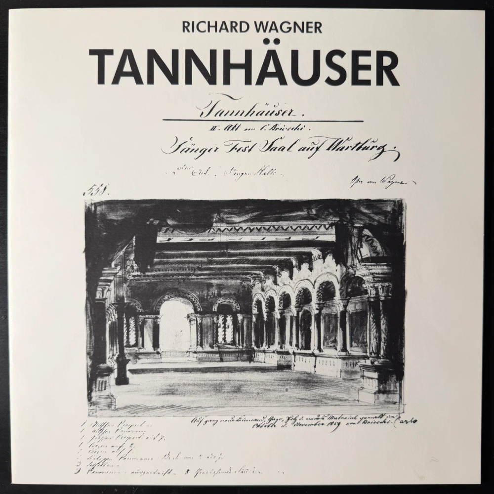 Вагнер - Тангейзер 3LP (Германия 1985г.) Т