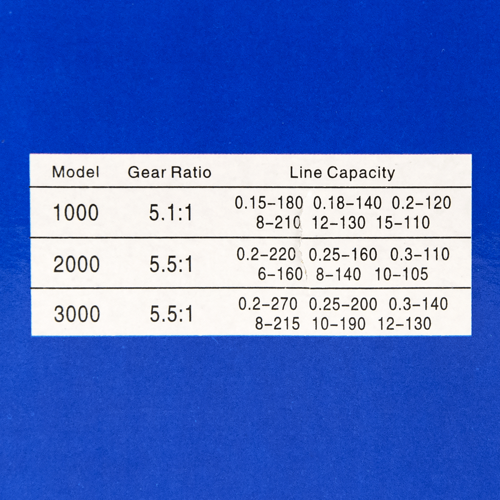 Катушка безынерционная Osprey AS1000 (1000, 7BB, мет. шпуля)