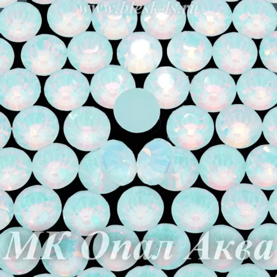 ЛС Стразы холодной фиксации, МК Опал Аква