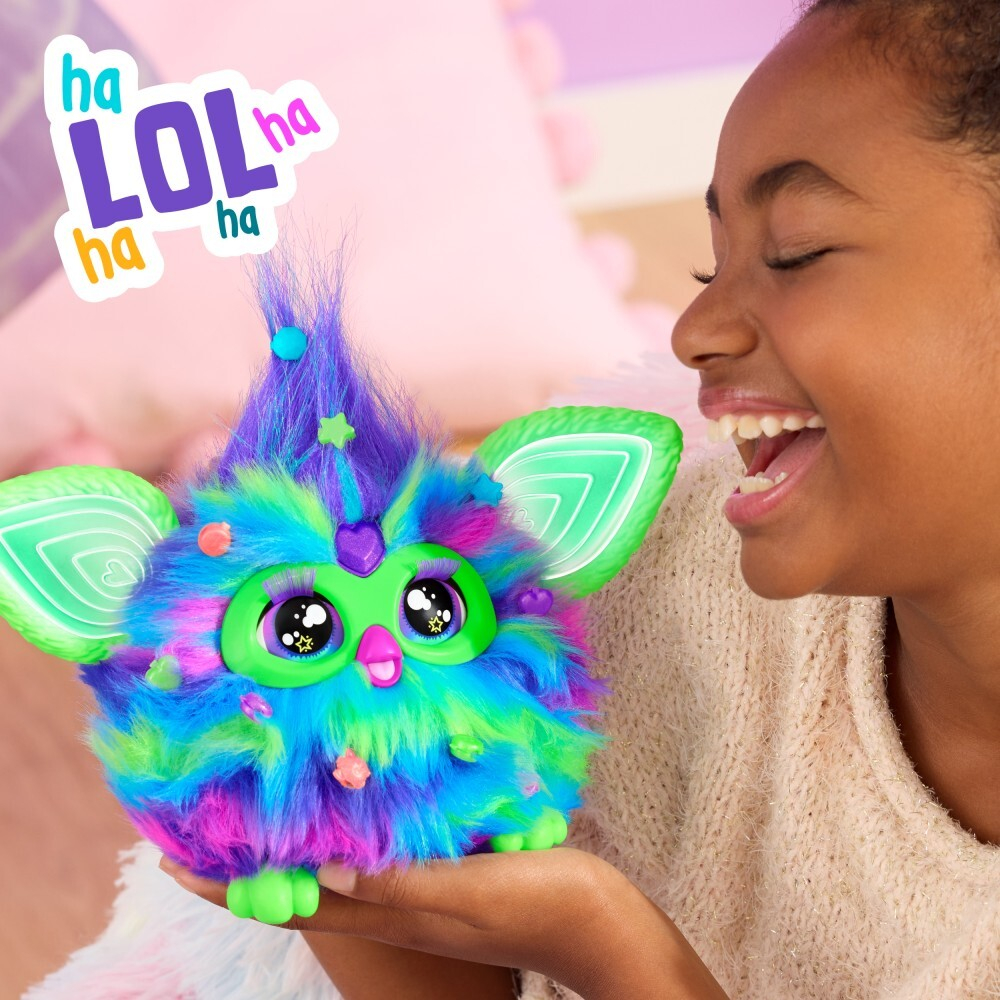 Hasbro Furby 2.0 - Интерактивный талисман Аврора Галакси светится в темноте F8901 / артикул   F8901  / GTIN 5010996210616