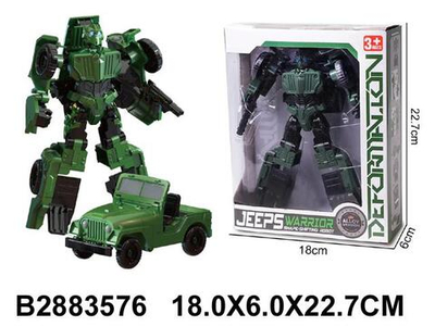 Трансформер-робот, коробка PT5895-3A