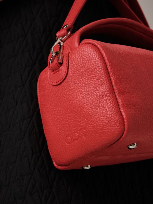 Кожаная сумка Solea DBR 31365 красный