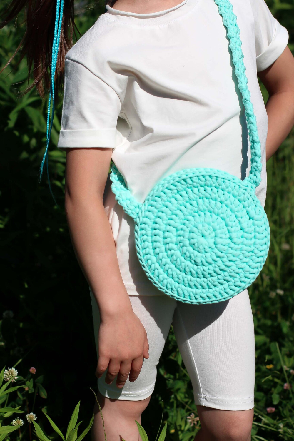 Костюм футболка с велосипедками, цвет молочный