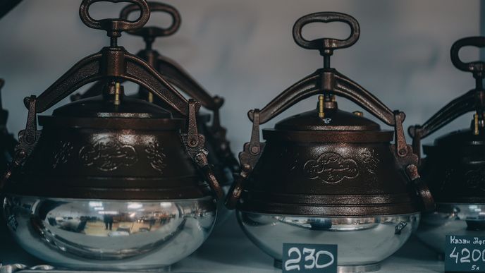 В наличии двухцветный афганский казан!