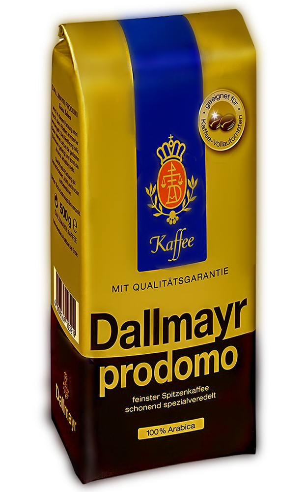 Кофе в зернах Dallmayr Prodomo 500 1