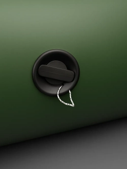 Лодка для рыбалки пакрафт Тунгус 2 Двухсекционный + сидение + 6 рымов