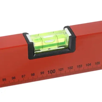 Уровень алюминий, Bartex, 2000 мм, 3 глазка, линейка, красный