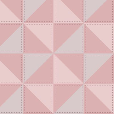 Розовый пэчворк