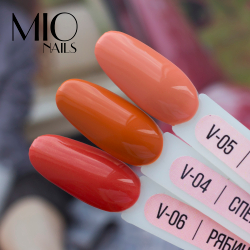 Гель-лак MIO NAILS V-06. Рябиновые бусы, 8мл.