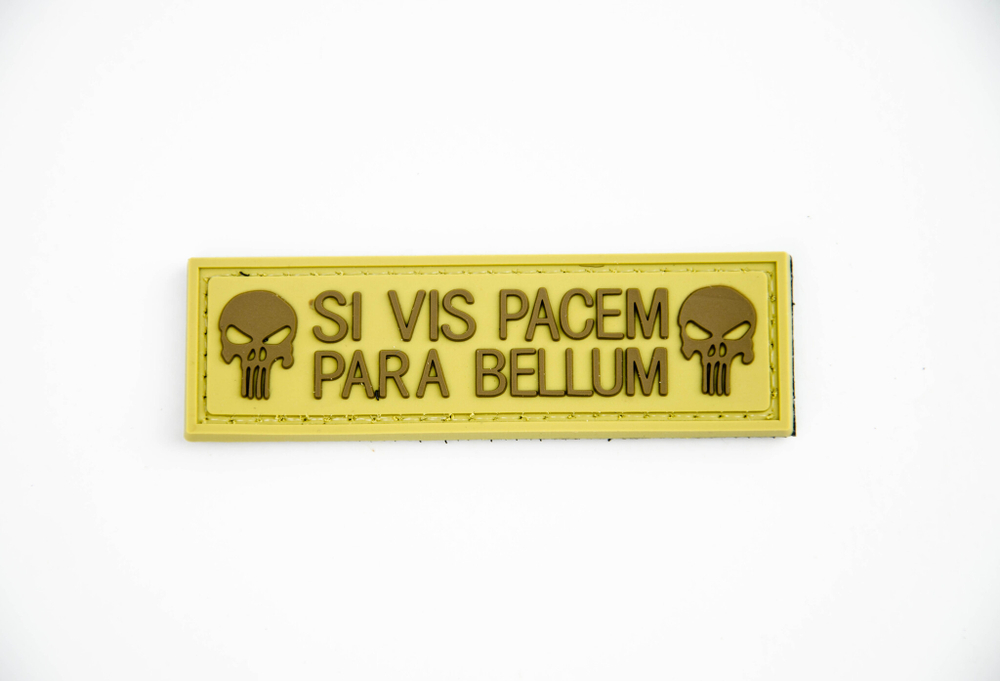 Шеврон Punisher. Si Vis Pacem Para Bellum PVC. Койот
