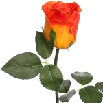 Цветок искусственный «Natur» 50см Розочка оранжевая