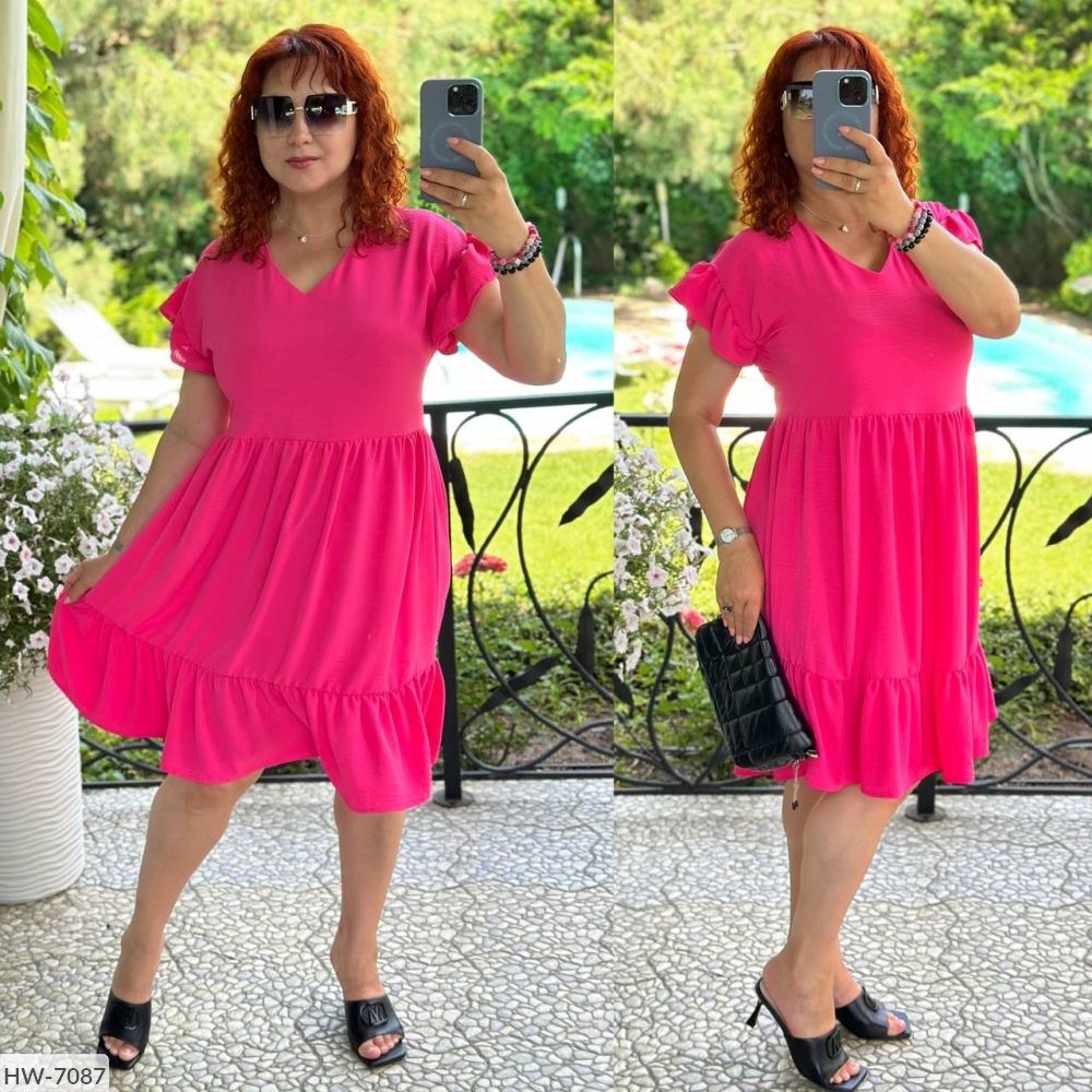 Платье HW-7087 Фабрика Моды Платье HW-7087 Фабрика Моды