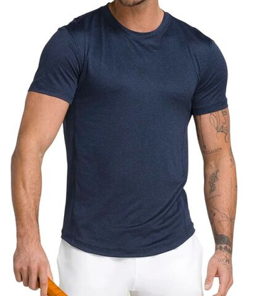 Мужская теннисная футболка Wilson The Everyday Performance - небесный