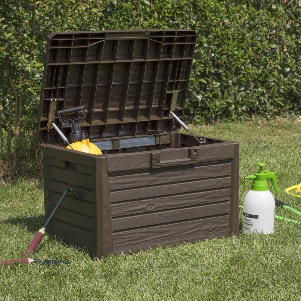 Пластиковый сундук Toomax Florida Compact 120 л brown