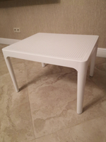 Столик пластиковый журнальный, Siesta Contract Sky Side Table, белый