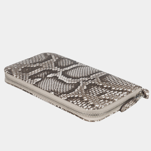 Кошелек Marquise из кожи питона и козы, натурального цвета