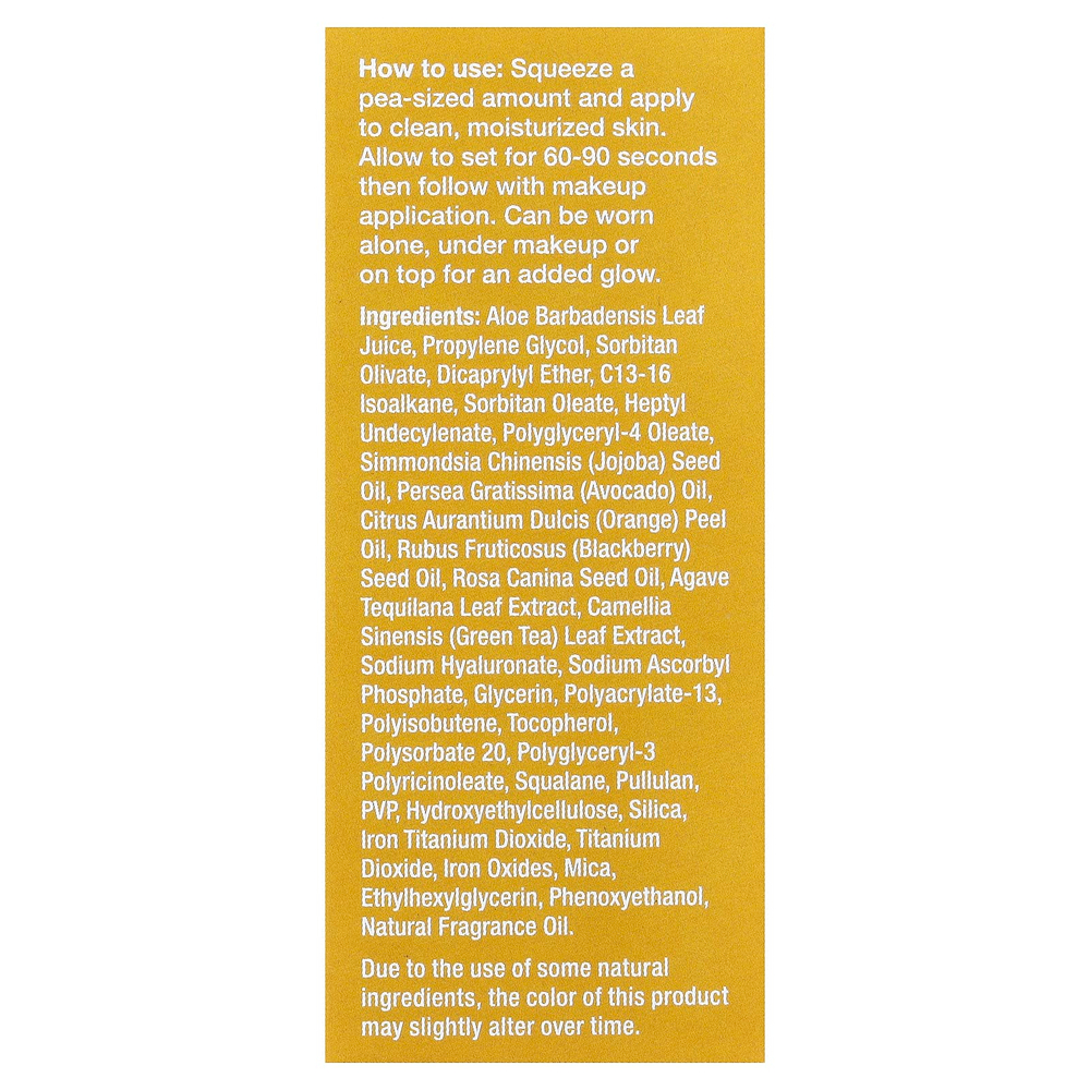 DERMA E, праймер с витамином C для сияния, 2 в 1, для всех типов кожи, 30 мл (1 жидк. унция)