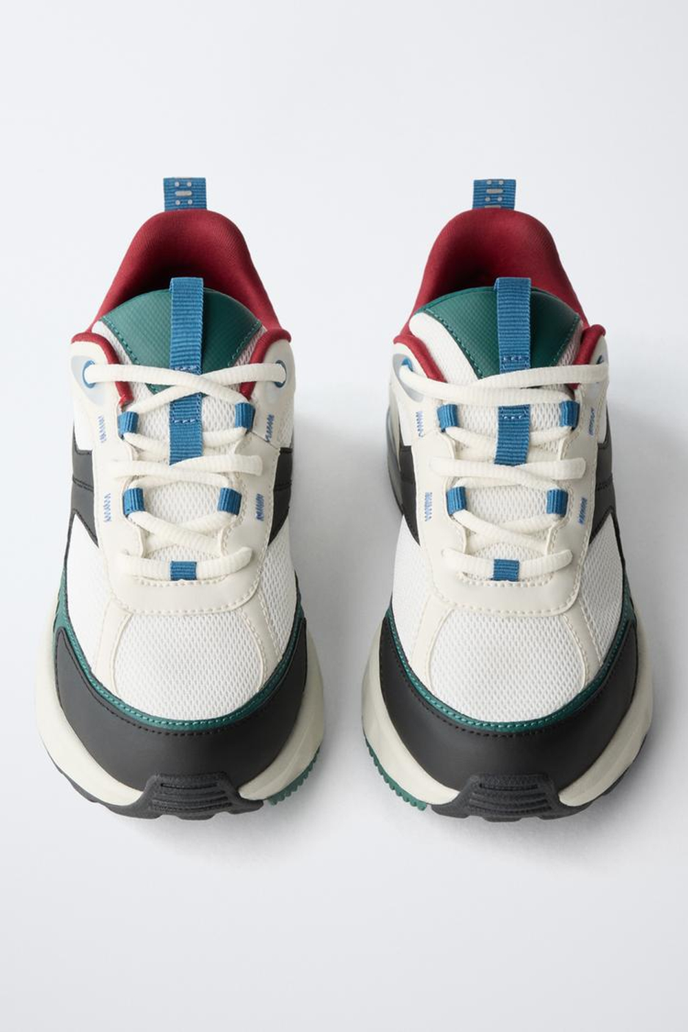 ZARA КРОССОВКИ С ВОЗДУШНОЙ ПОДУШКОЙ, РАЗНОЦВЕТНЫЙ