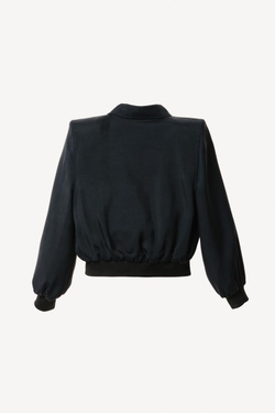 ZARA X WILLY CHAVARRIA КУРТКА-БОМБЕР, ТЕМНО-СИНИЙ