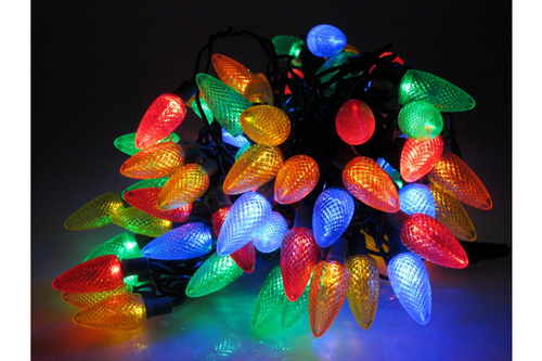 LED-PL-C9-8-G-220V-18-M, 20м, 96 LED мульти