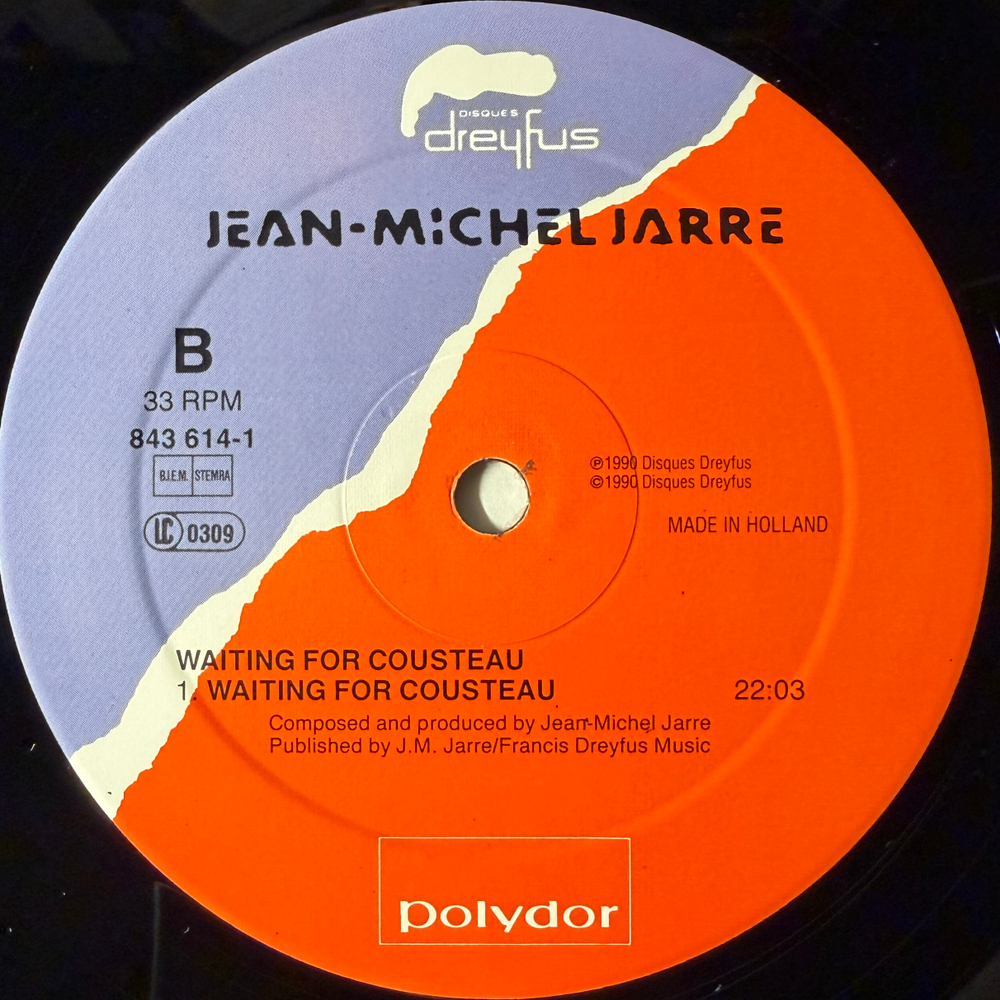 Jean Michel Jarre - Waiting For Cousteau (Голландия 1990г.)