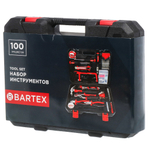 Набор слесарных инструментов Bartex, Слесарь, сталь, кейс, 100 пр