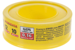 Фумлента 0.075ммх12ммх10м STAYER MASTER 12360-12-016
