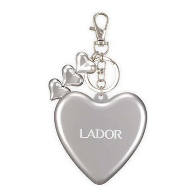 Складная расчёска-брелок Lador Heart Brush