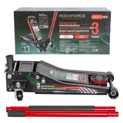 Домкрат подкатной гидравлический двухпоршневой 3т Rock FORCE RF-T830018NEW Rock FORCE RF-T830018NEW
