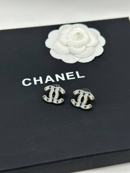 Серьги CHANEL