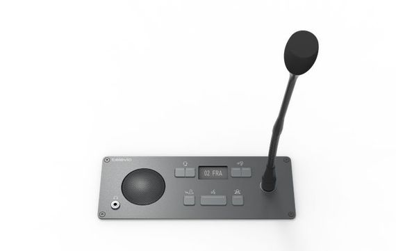 Televic Confidea F-CV Врезной микрофонный пульт