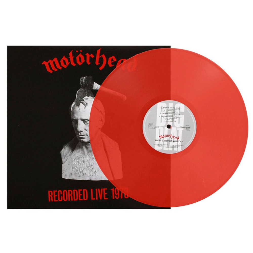 Motorhead / What's Words Worth? (Recorded Live 1978)(Coloured Vinyl)(LP)