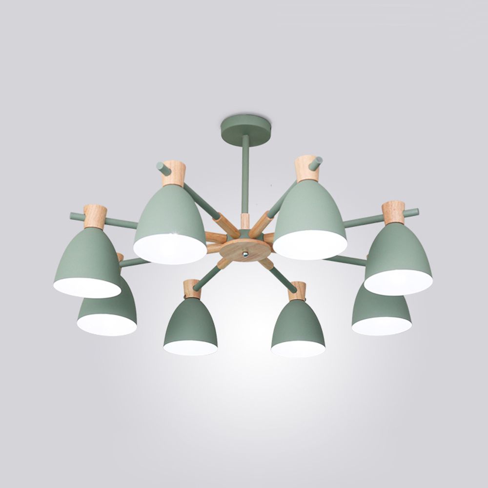 Потолочная Люстра Folke 8 Green By Imperiumloft