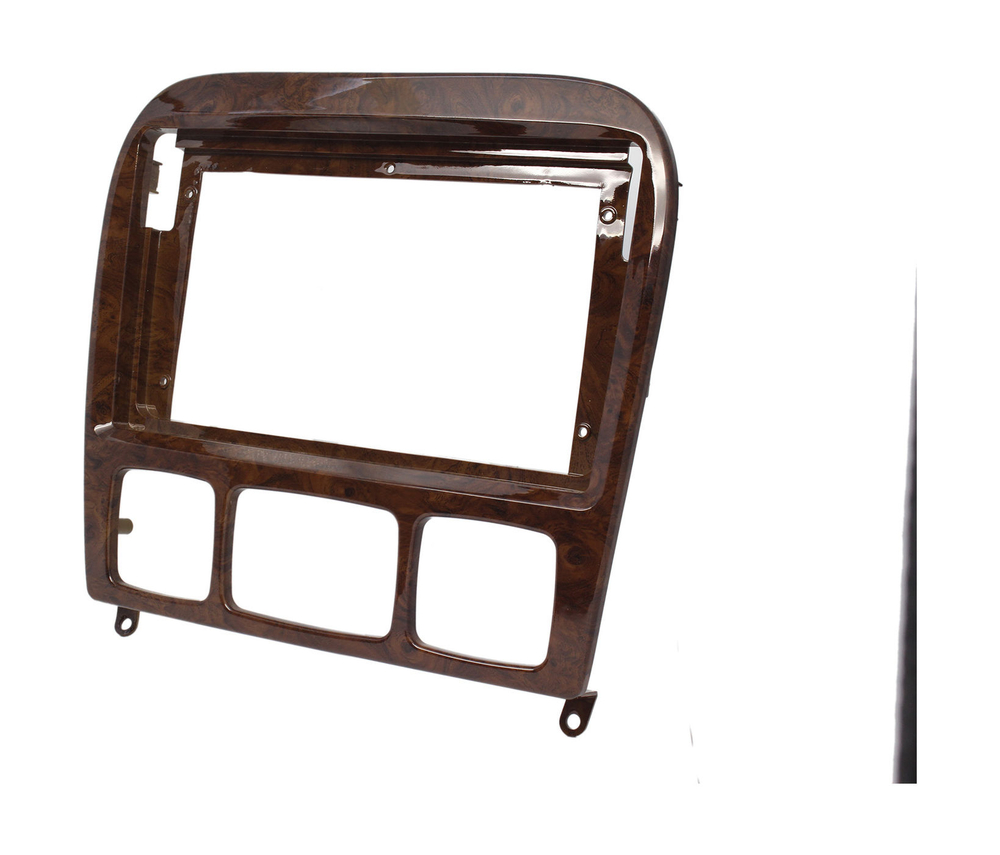 Комплект рамки с разъёмами 9"+can Mercedes S-class W220 1998-2005 орех - Car-Smart 220W