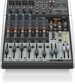 BEHRINGER Xenyx X1204USB микшерный пульт, 4 моновхода, 2 стерео, 2 AUX-шина, процессор эффектов